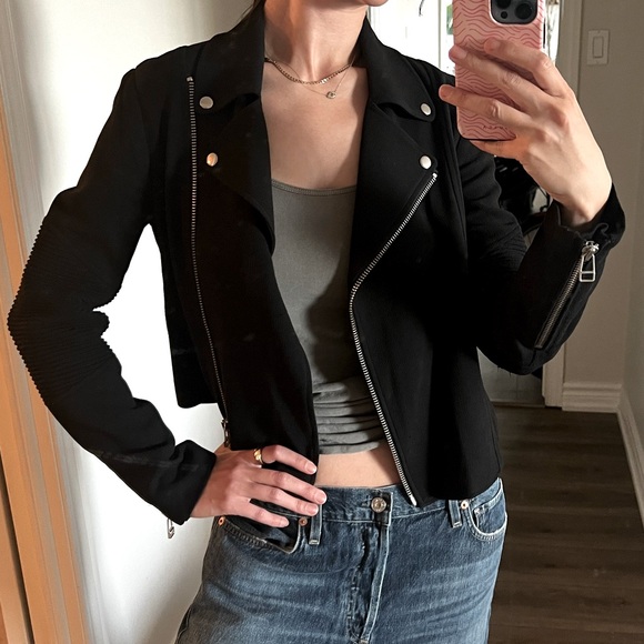 Aritzia black moto jacket - Picture 10 of 11